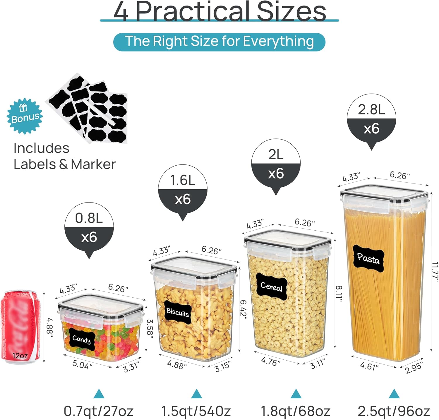Pantry Storage Container Set — third-party reference view 2