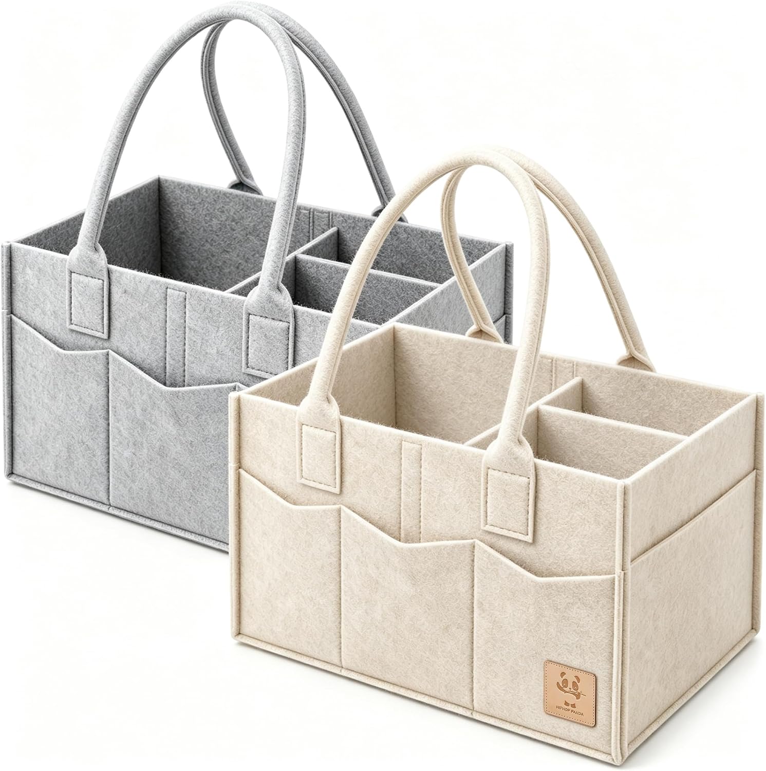 Portable Nursery Storage Caddies for Everyday Organization