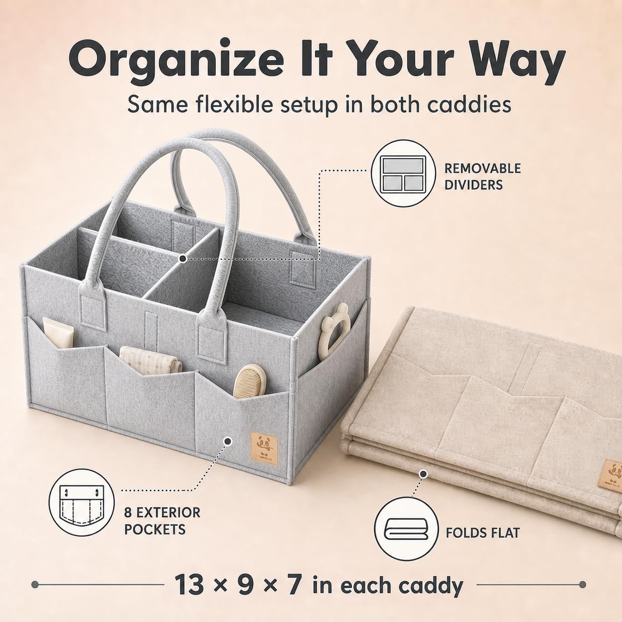Nursery Storage Caddy — third-party reference view 3