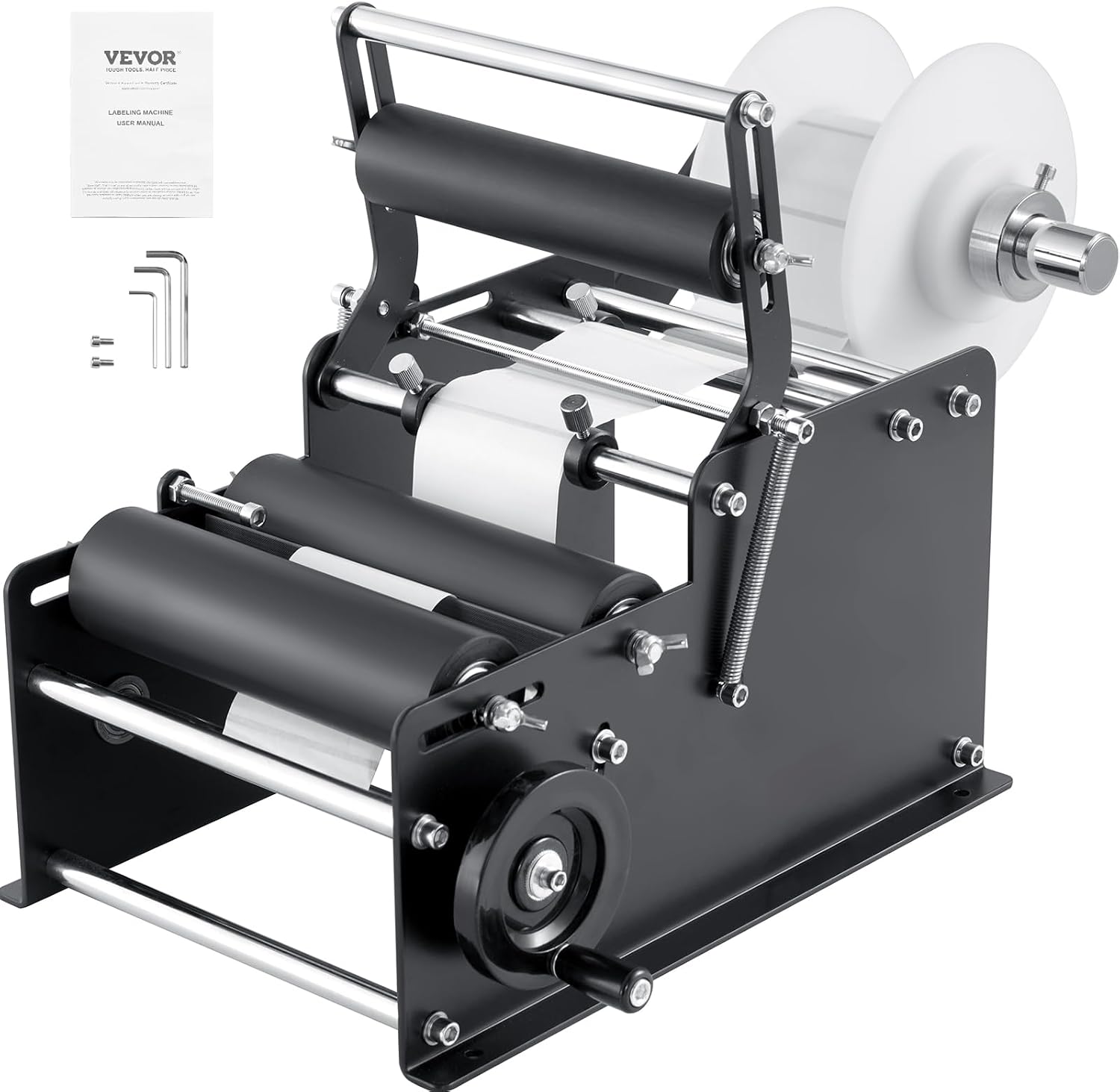 Manual Round-Bottle Label Applicators for Packaging Projects