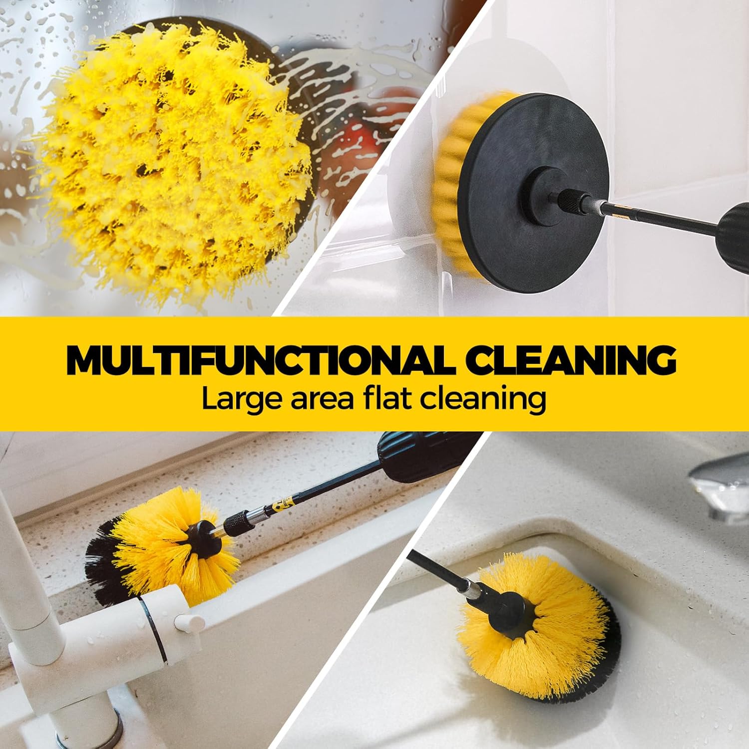 Drill Brush Attachment Set — third-party reference view 2