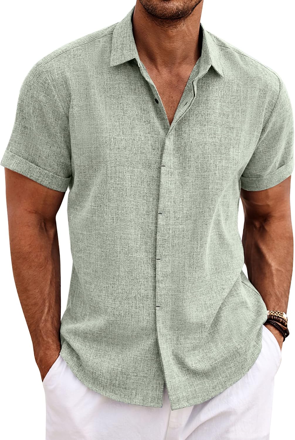 Short-Sleeve Button-Front Shirts for Casualwear Collections