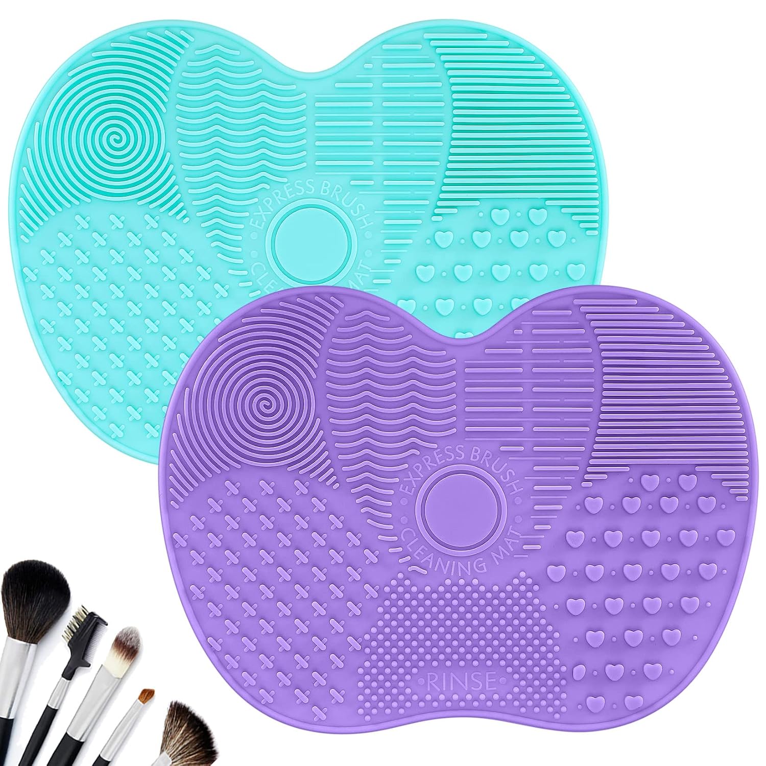 Makeup Brush Cleaning Mats for Beauty Tool Ranges