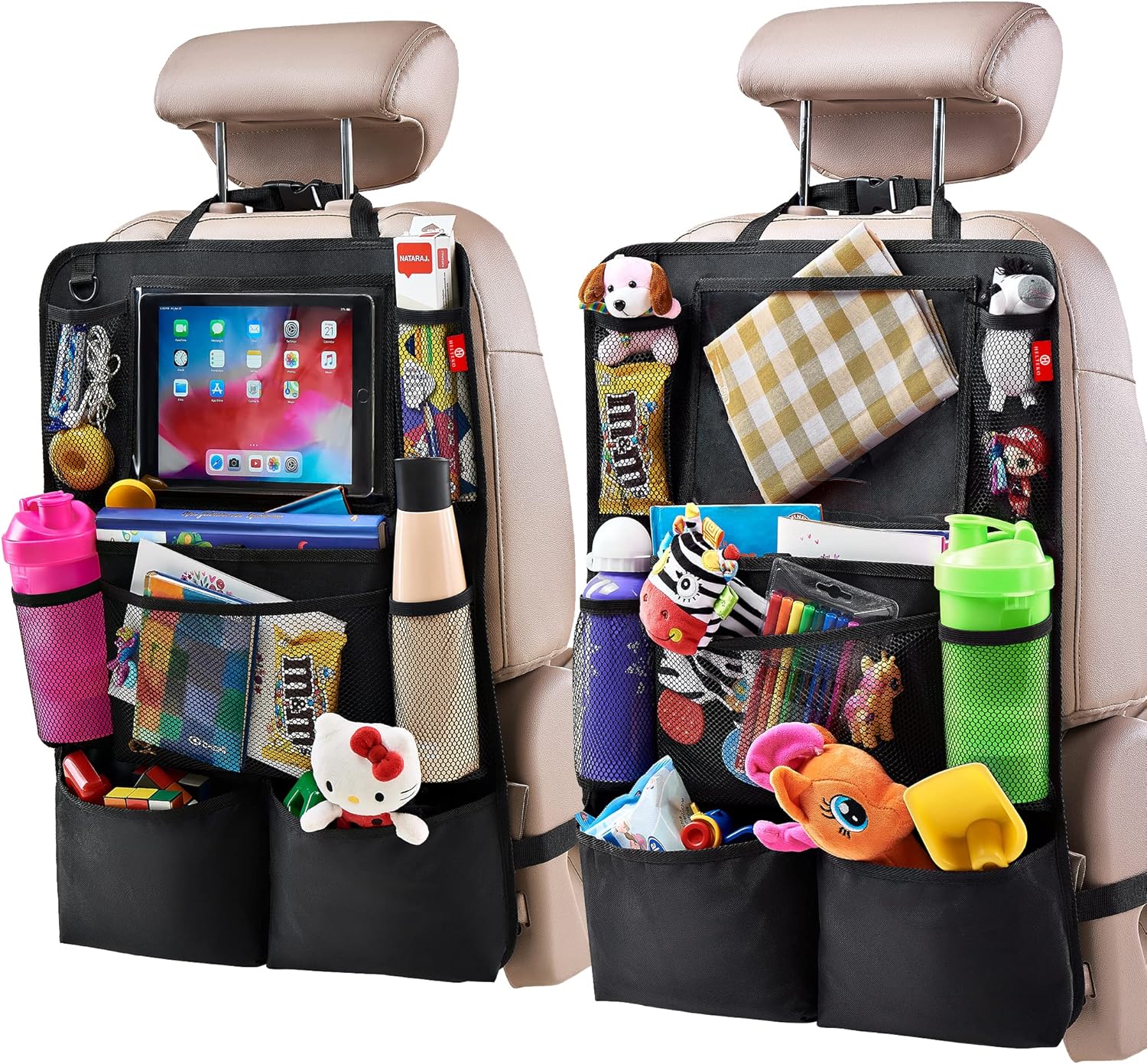 Car Seat-Back Organizers — Pocket Layout Inquiry