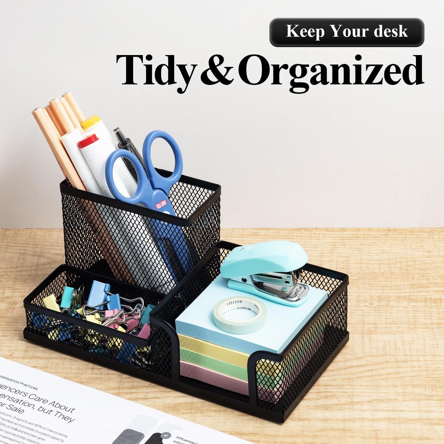 Mesh Desktop Organizer — third-party reference view 2