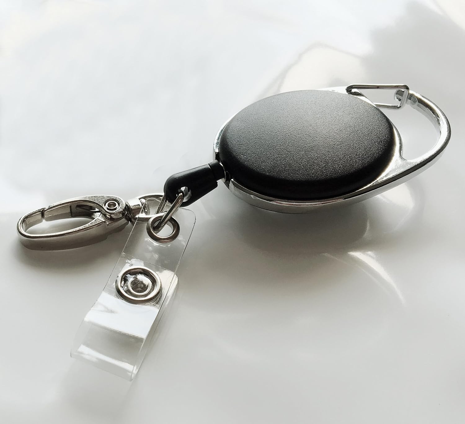 Retractable Badge Reel — third-party reference view 3