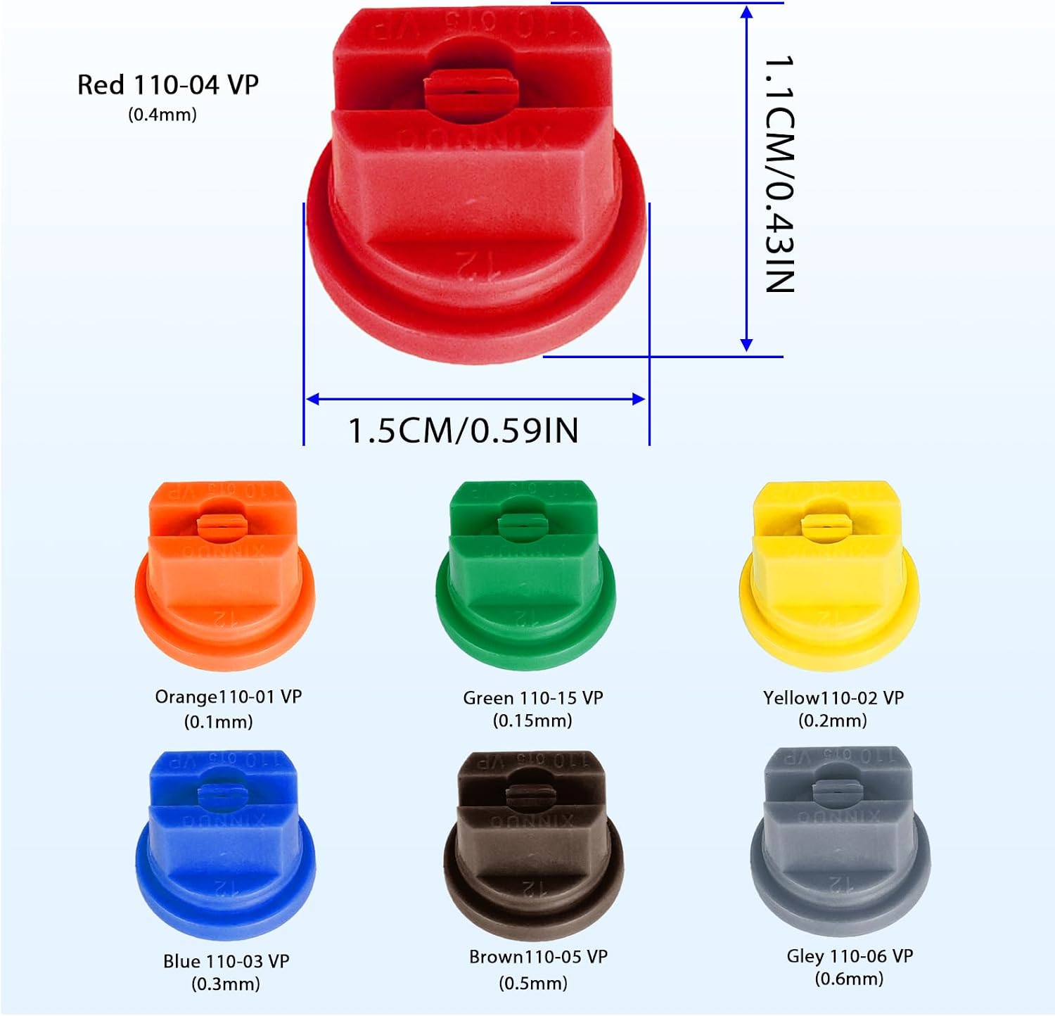 Agricultural Spray Nozzle Set — third-party reference view 3