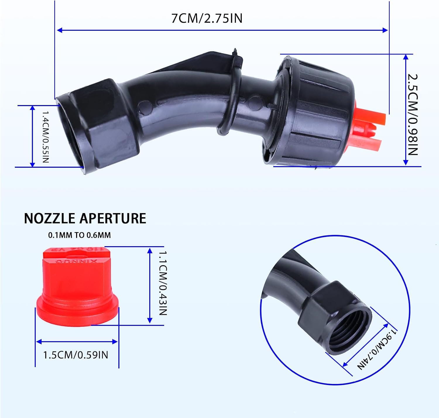 Agricultural Spray Nozzle Set — third-party reference view 2