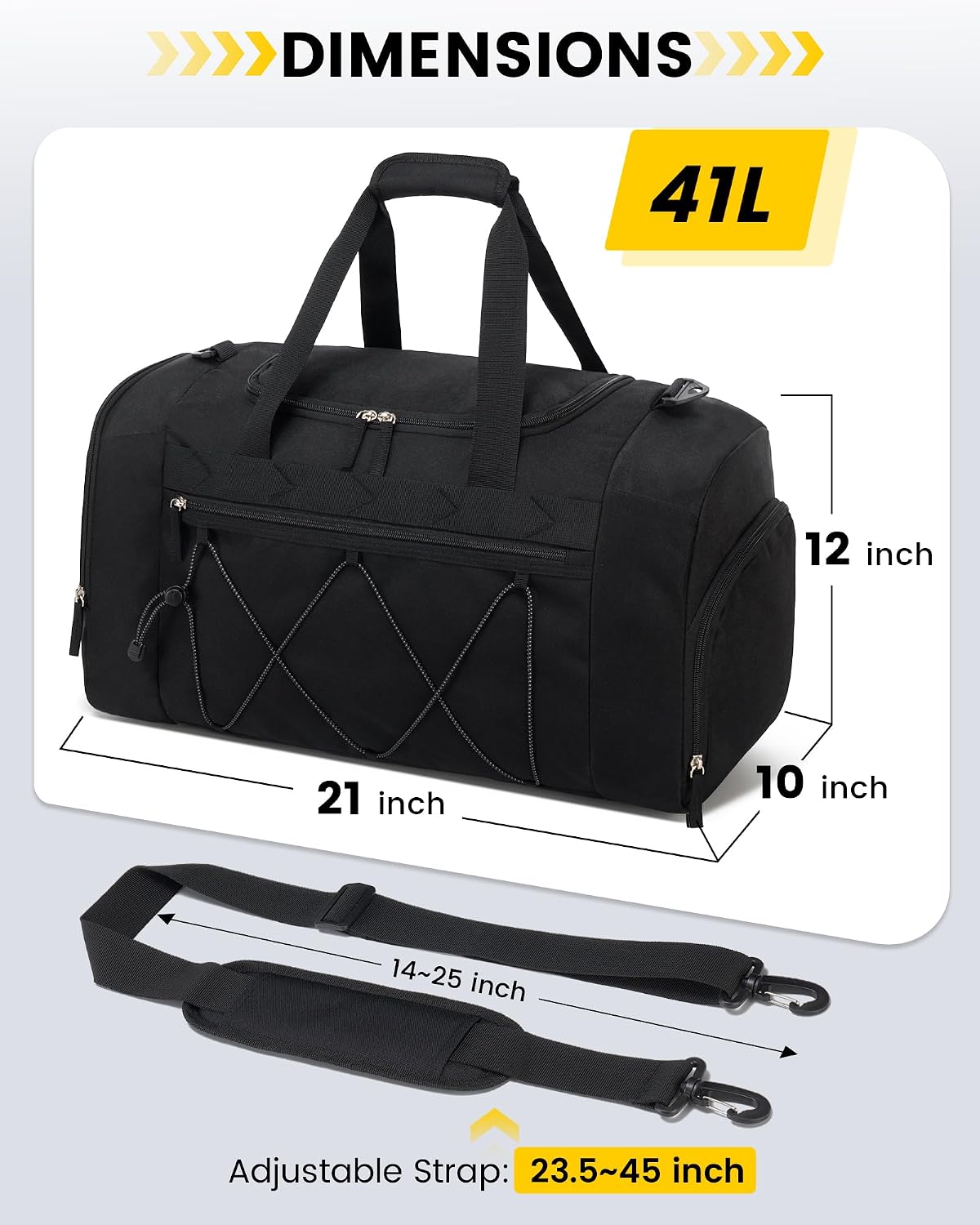 Gym Duffel Bag — third-party reference view 2