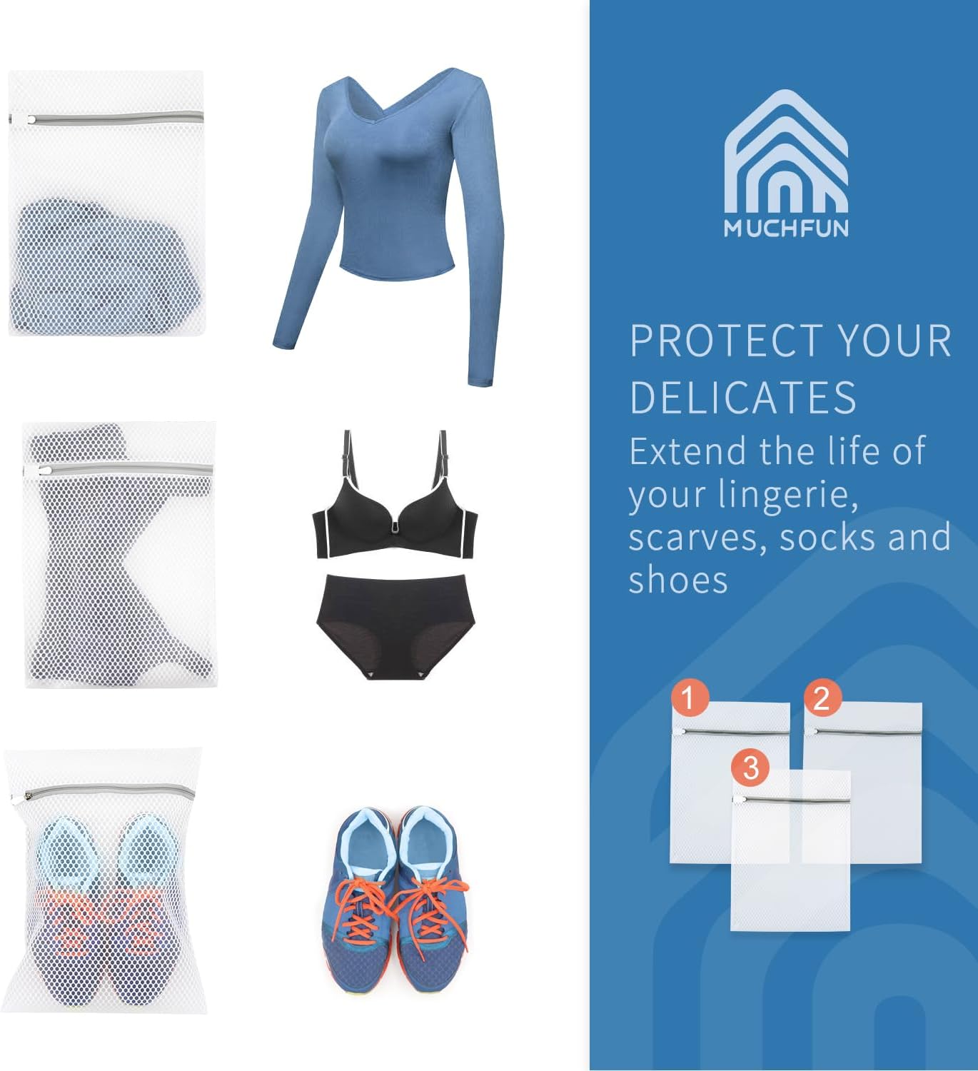 Mesh Laundry Bag Set — third-party reference view 2