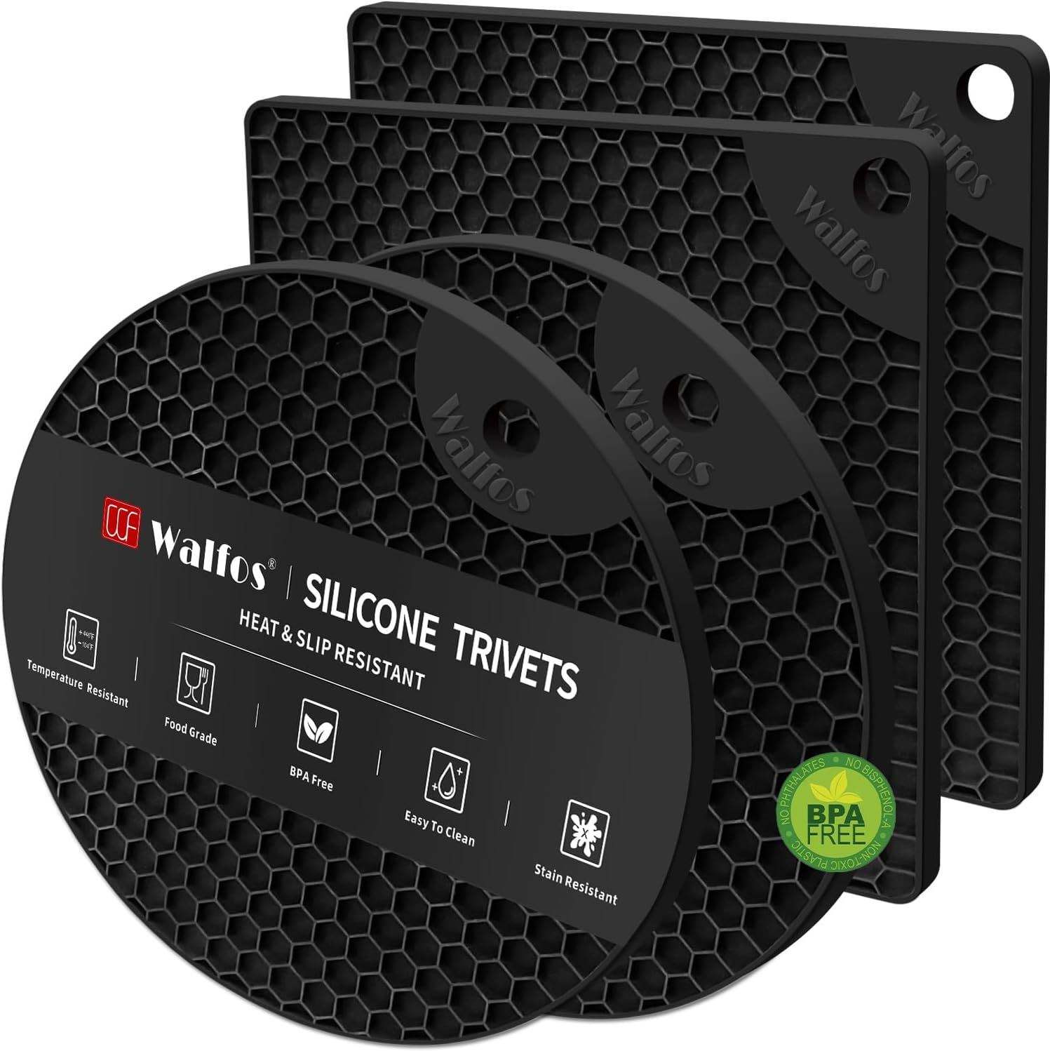 Textured Trivet Mats for Kitchen Accessory Ranges