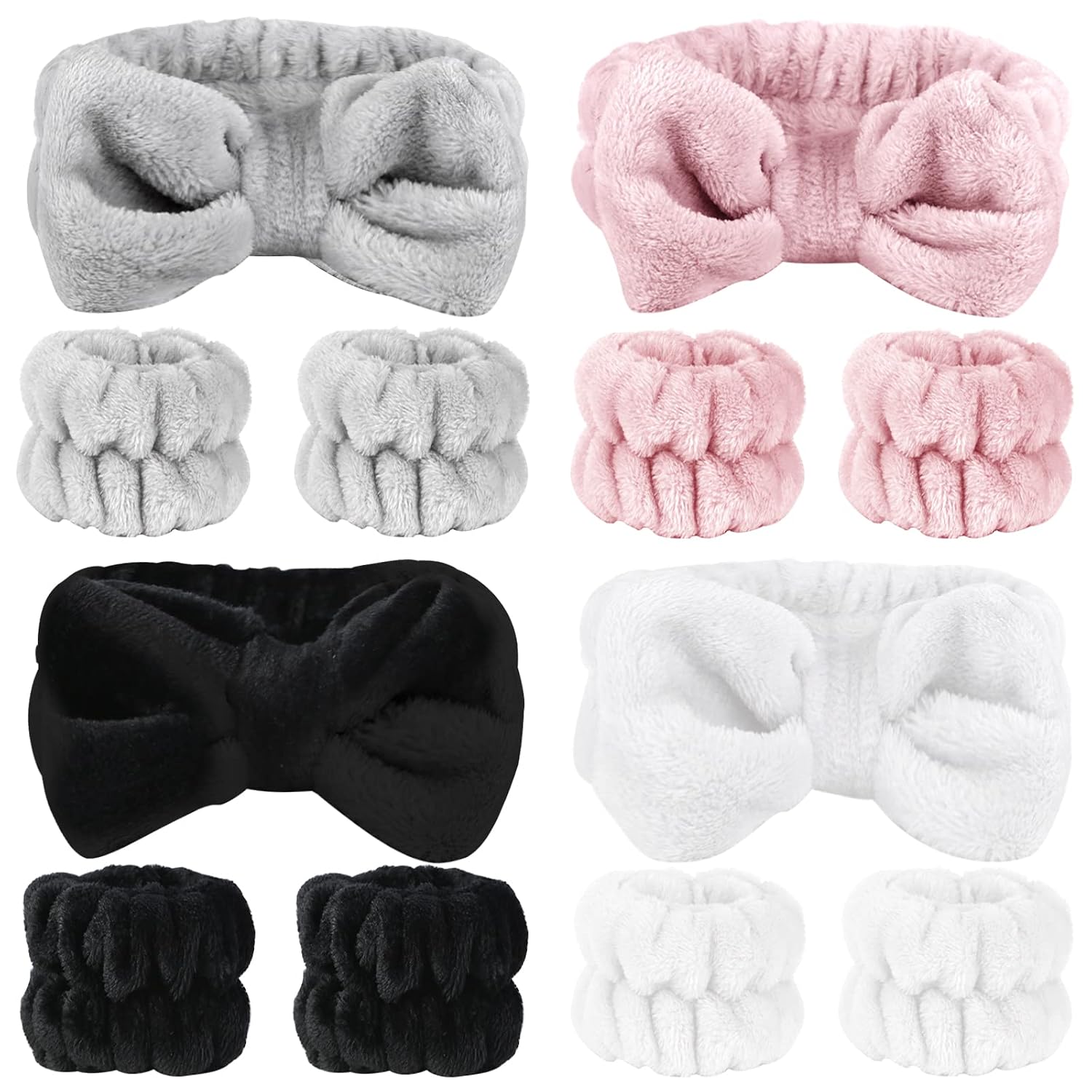 Face-Wash Band Sets for Personal Care Collections