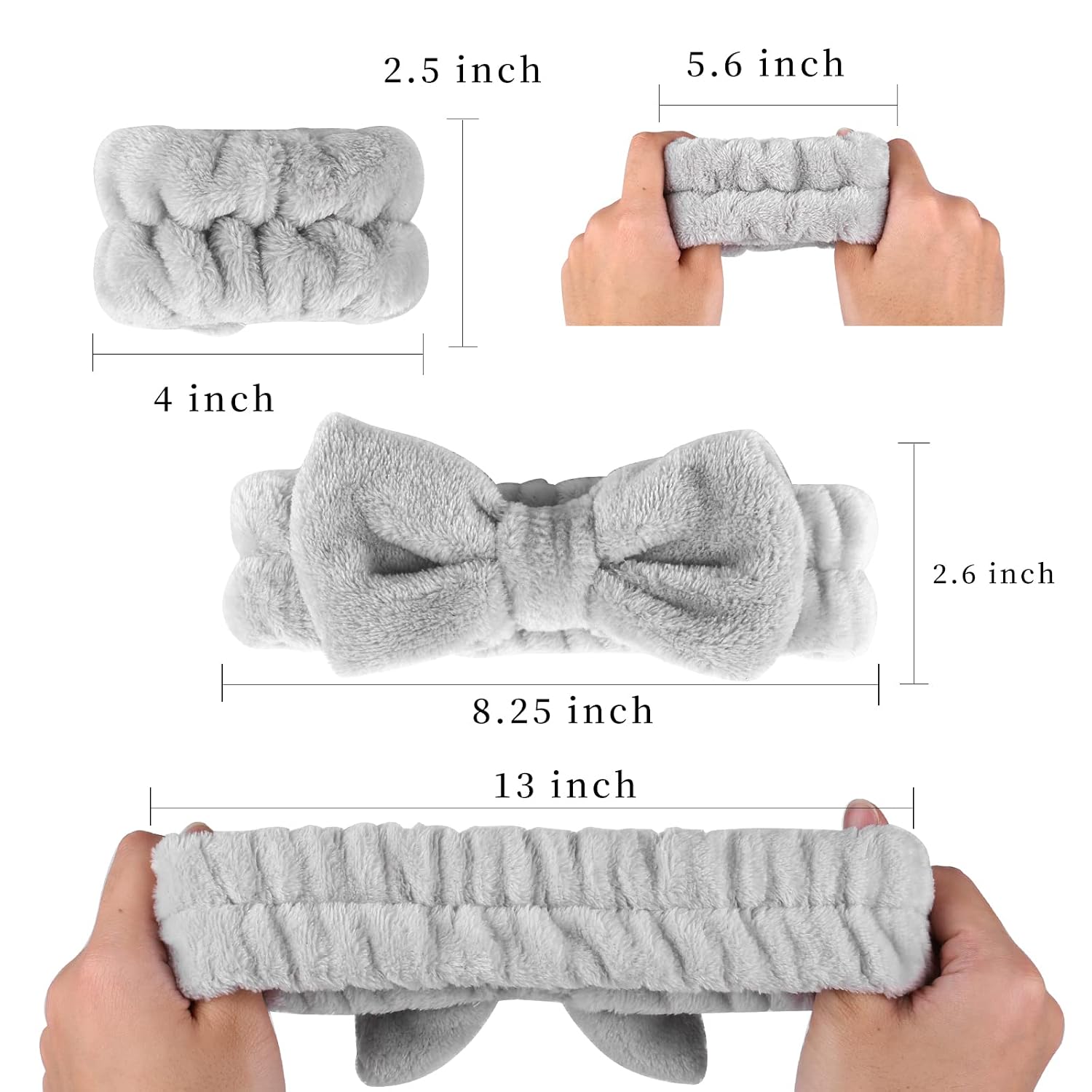Face-Wash Headband and Wristband Set — third-party reference view 2