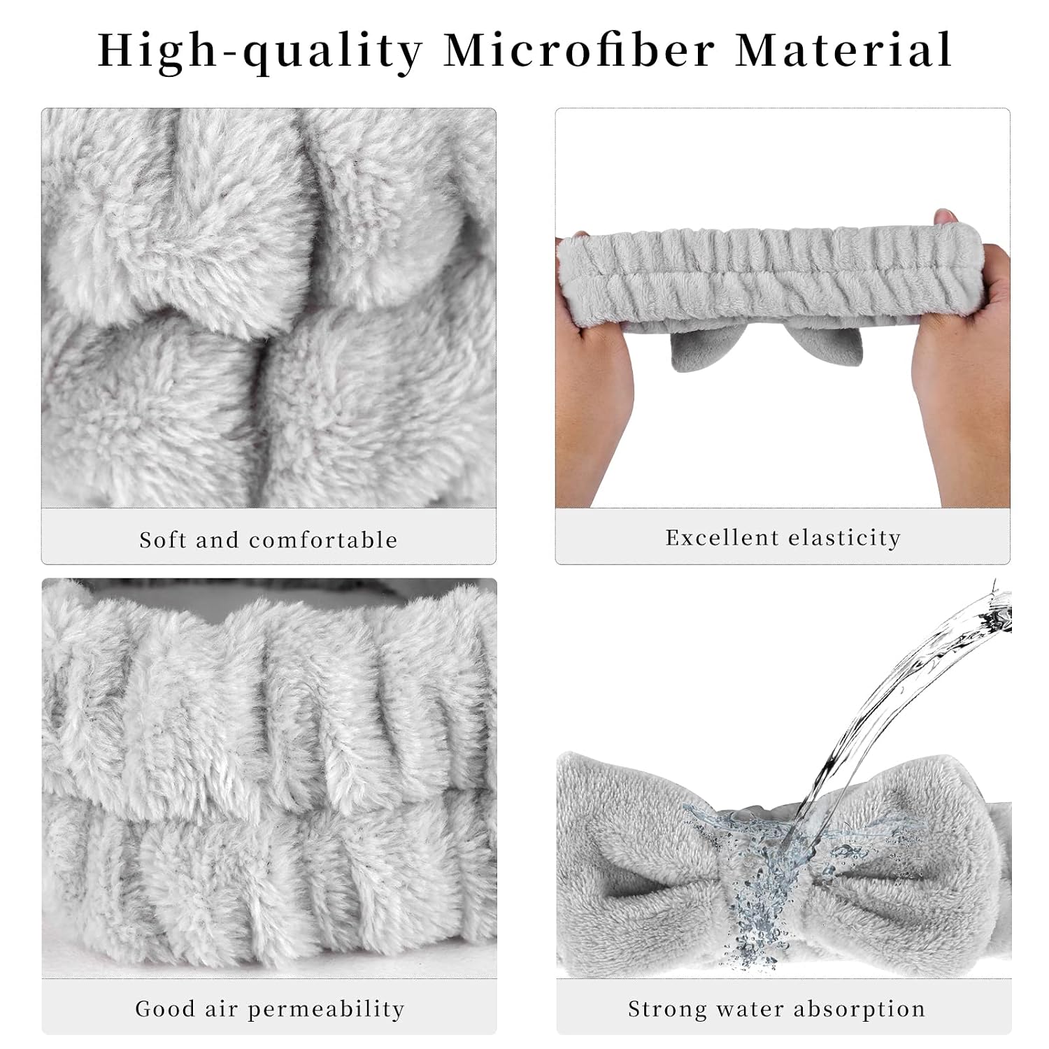 Face-Wash Headband and Wristband Set — third-party reference view 3