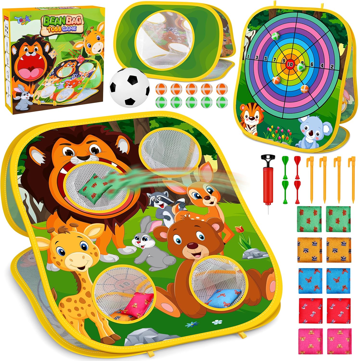 Beanbag Toss Games for Outdoor Play Assortments