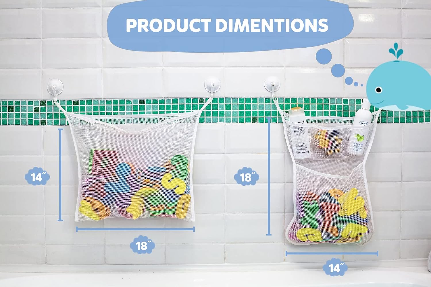 Bath Toy Storage Bag — third-party reference view 2