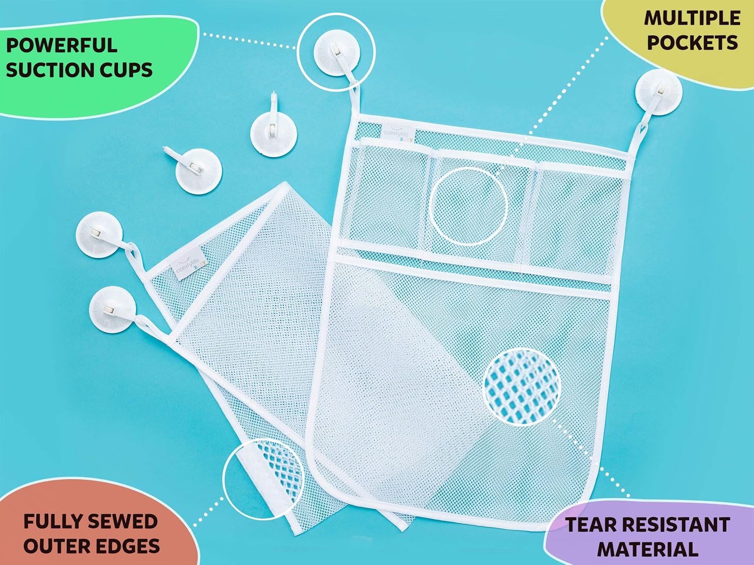Bath Toy Storage Bag — third-party reference view 3