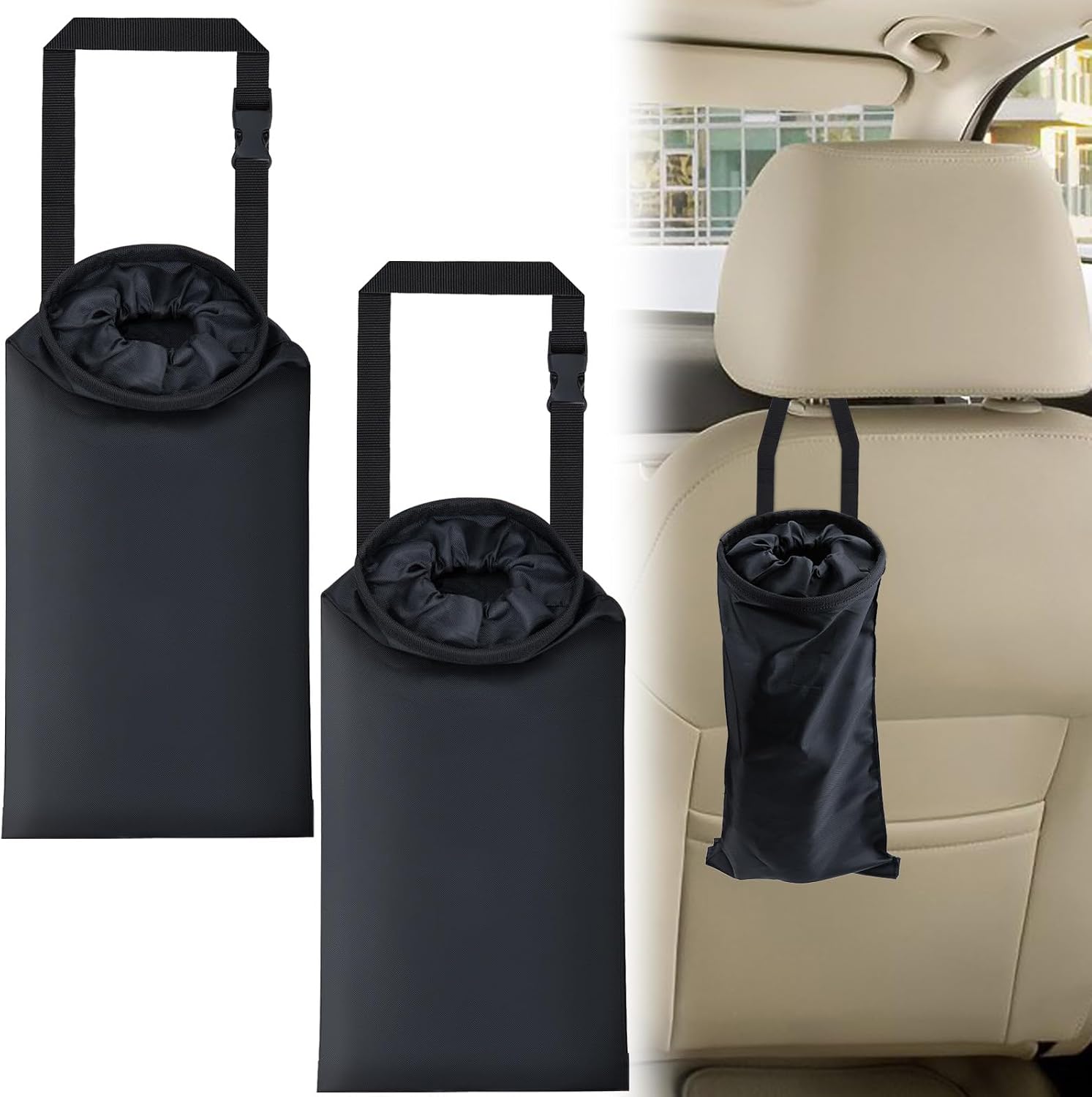 Hanging Car Bins for Interior Organization