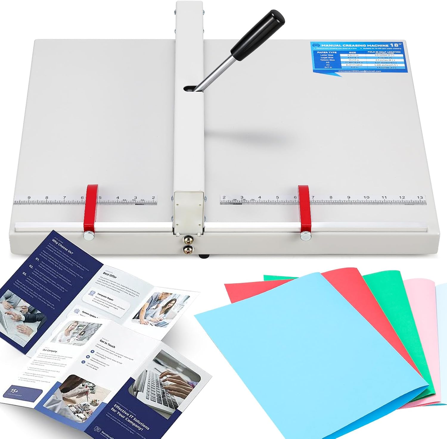 Manual Paper Creasers for Print-Finishing Workflows