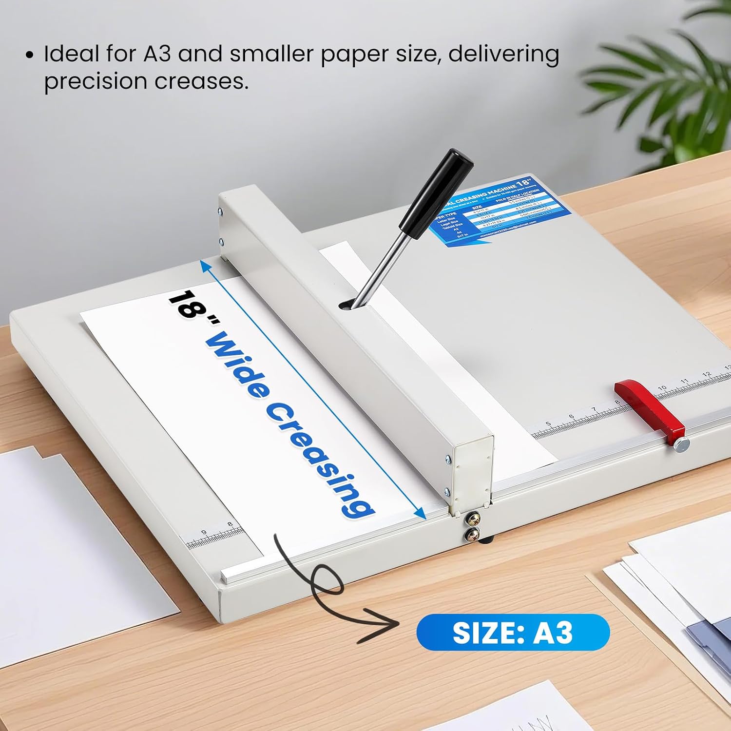 Manual Paper Creasing Machine — third-party reference view 2