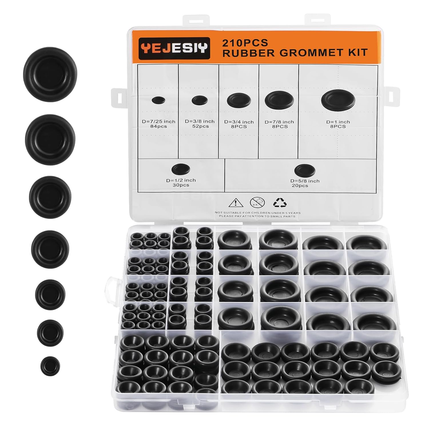 Panel Grommet Kits for Cable and Hole Management