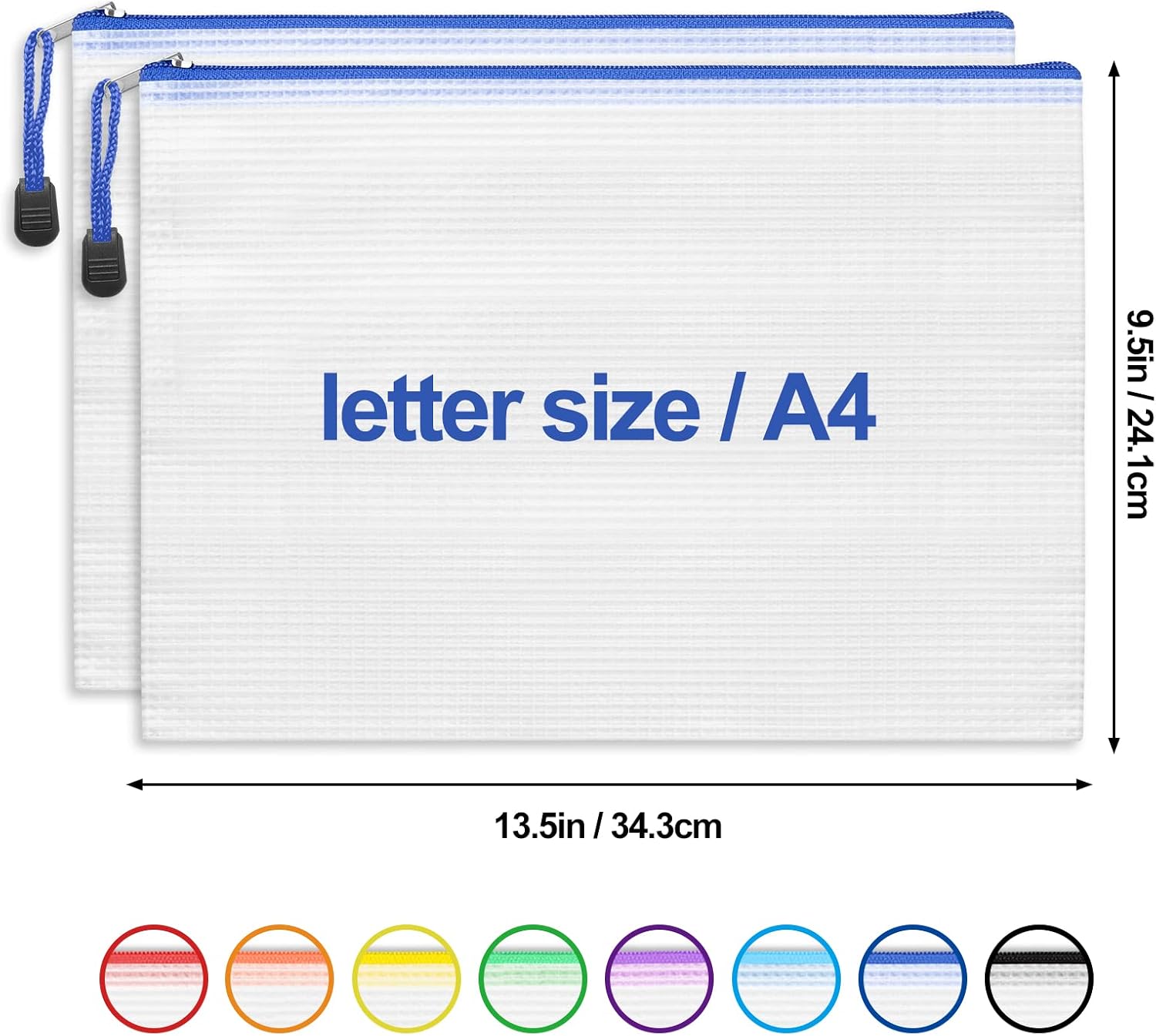 Zippered Document Pouches — third-party reference view 2