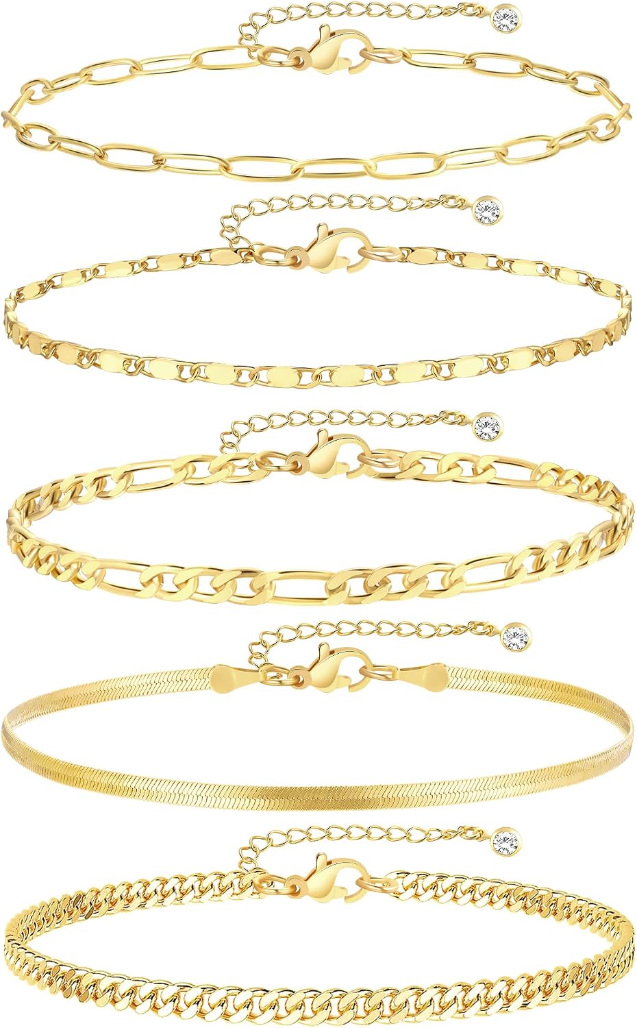 Layered Anklets — Chain and Fit Development