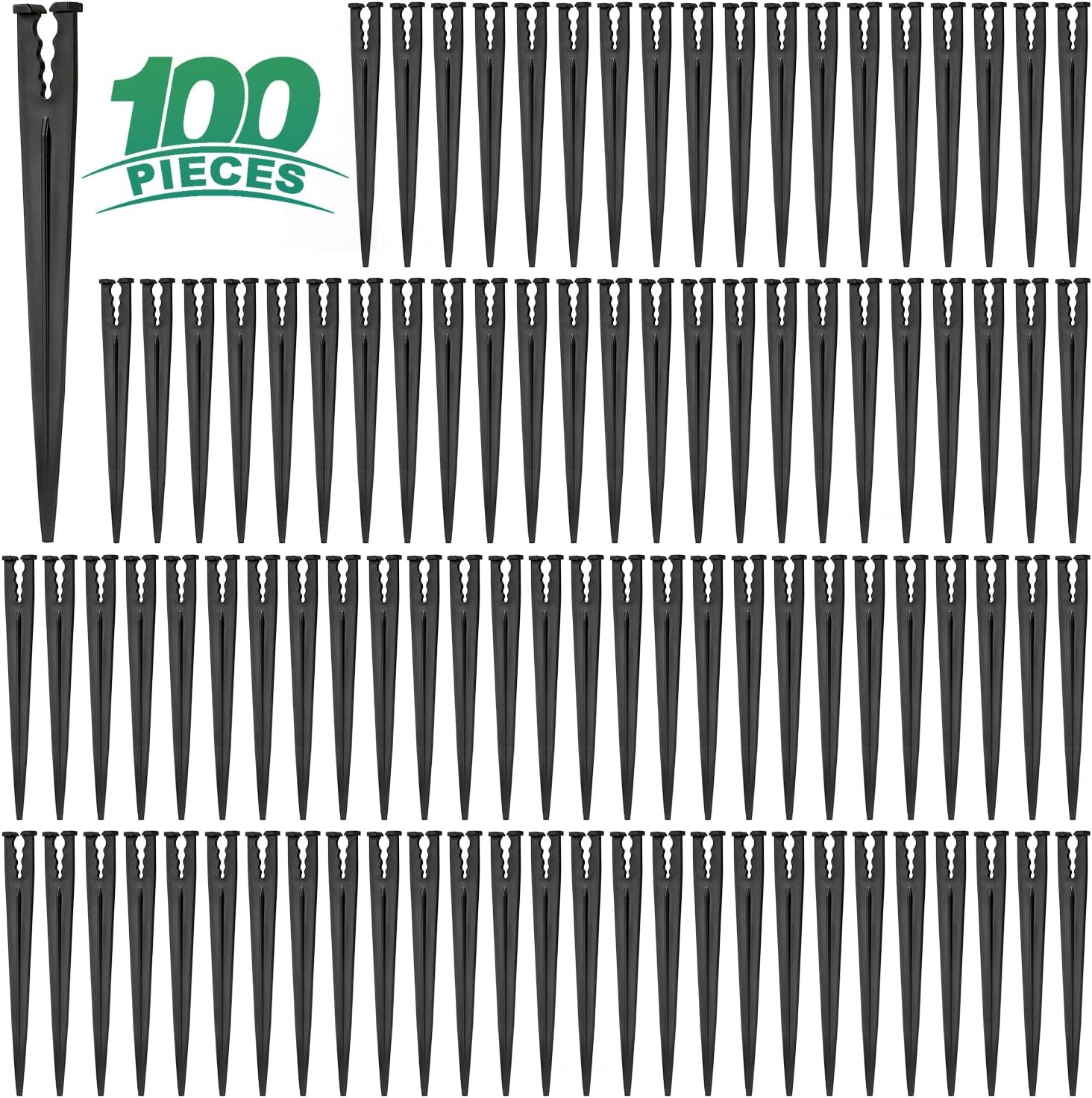 Irrigation Tube Support Stakes — Fit and Installation