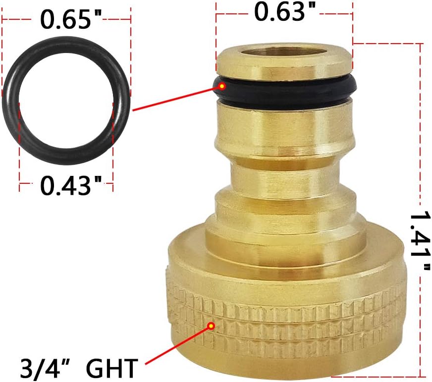 Irrigation Hose Quick Connectors — third-party reference view 3