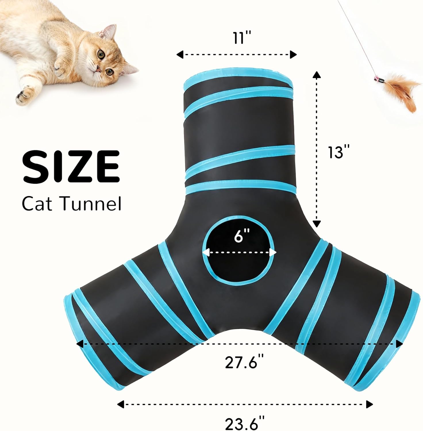 Cat Tunnel Toy - view 2