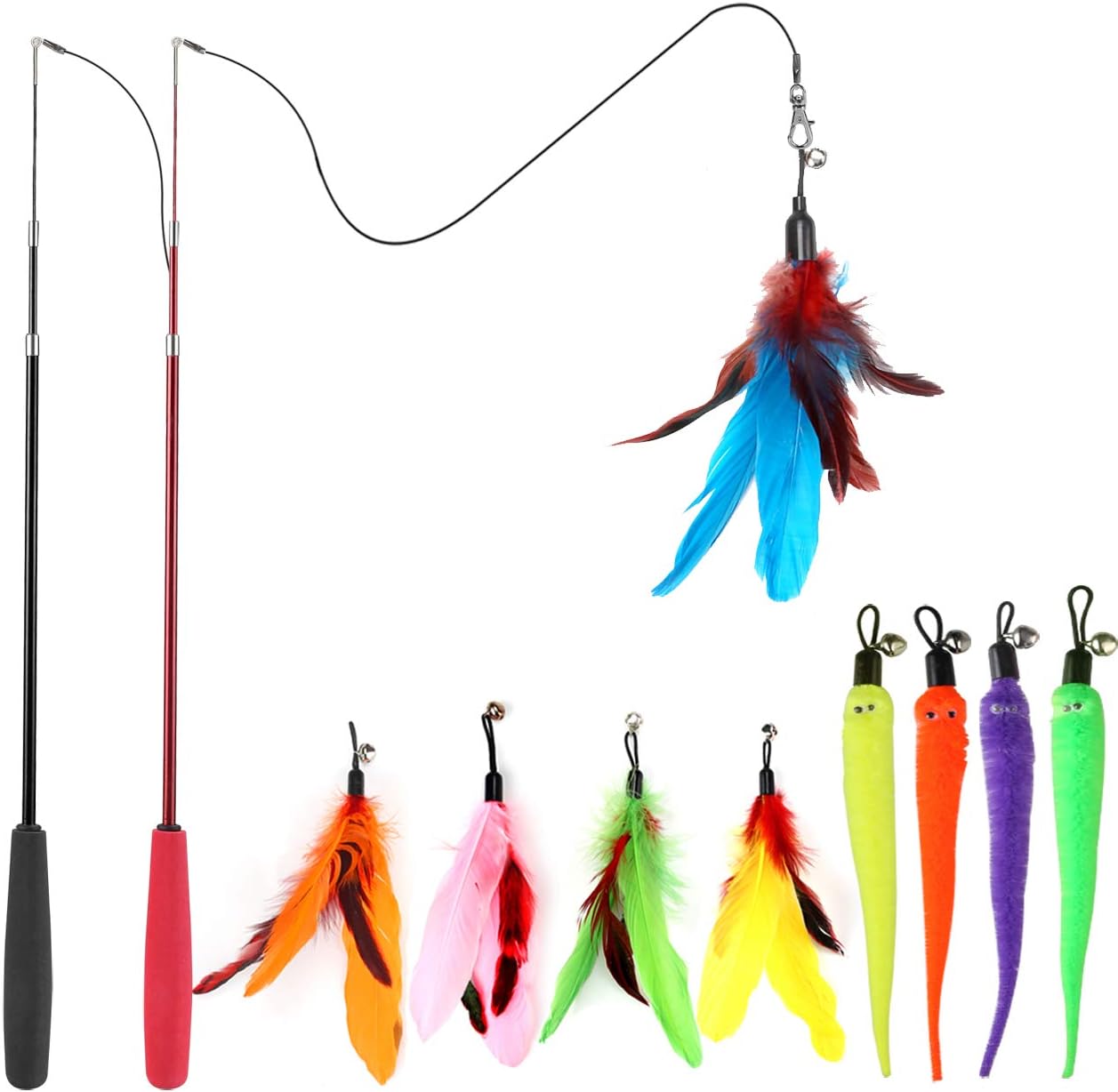 Interactive Cat Feather Wand - view 1