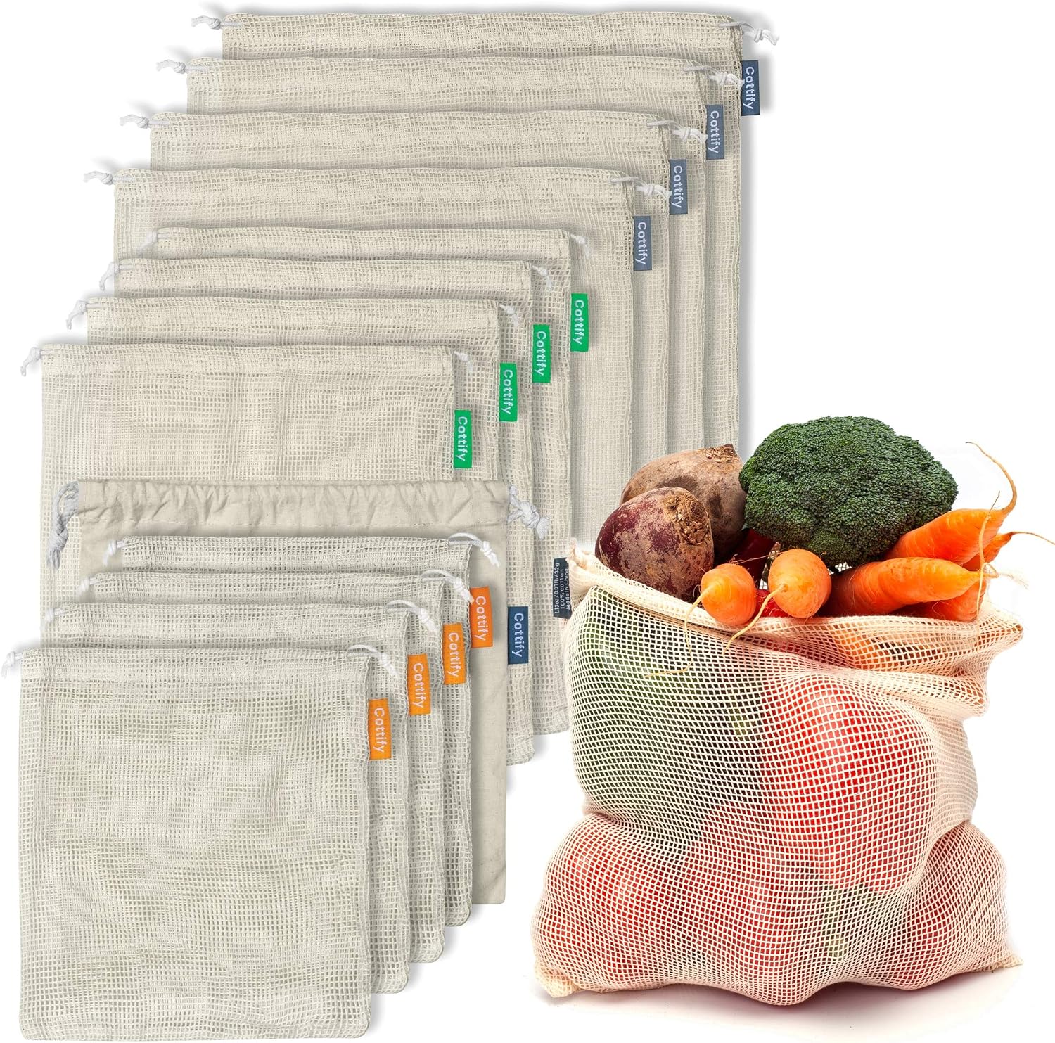 Reusable Produce Bag Set - view 1