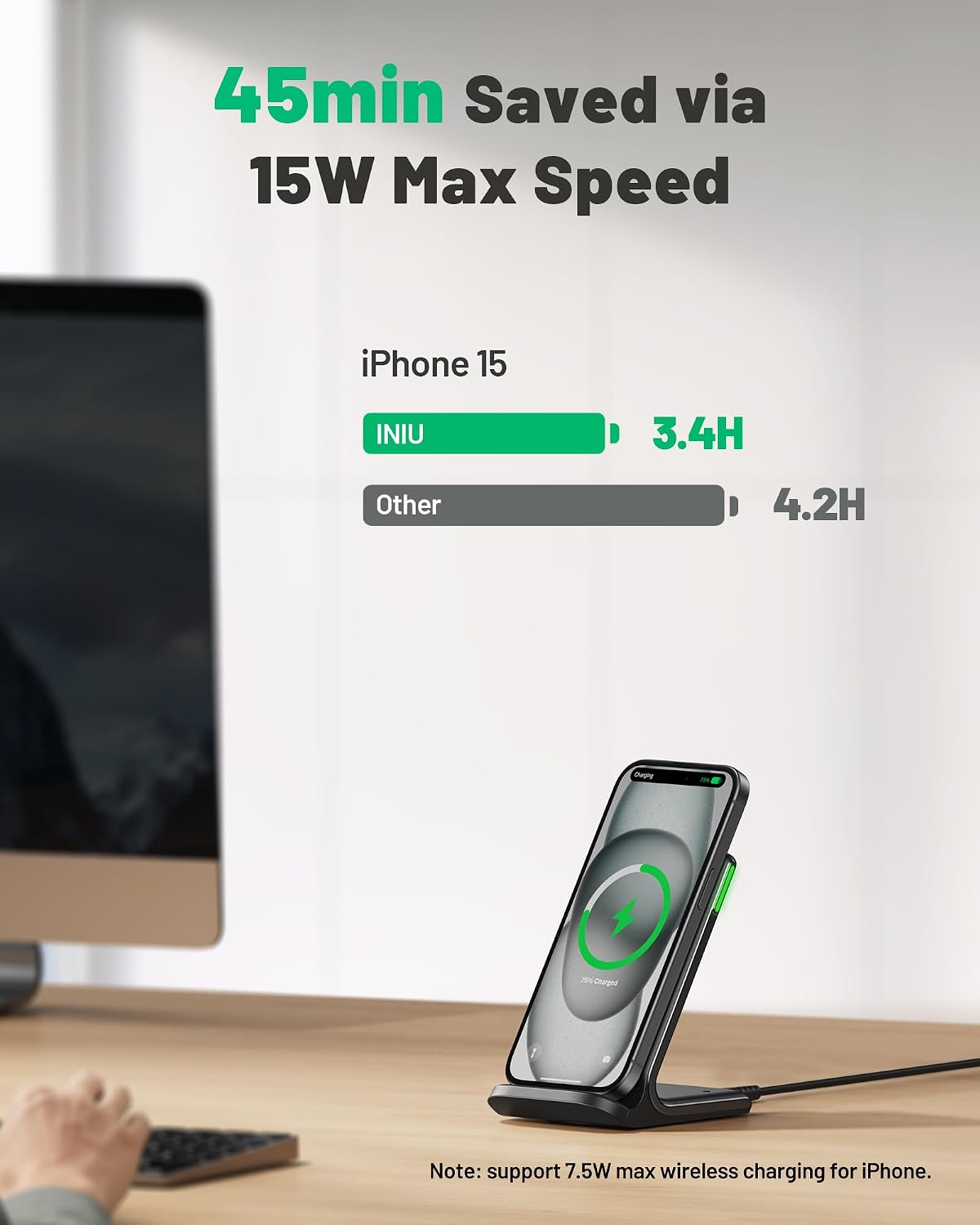Wireless Charging Stand - view 2