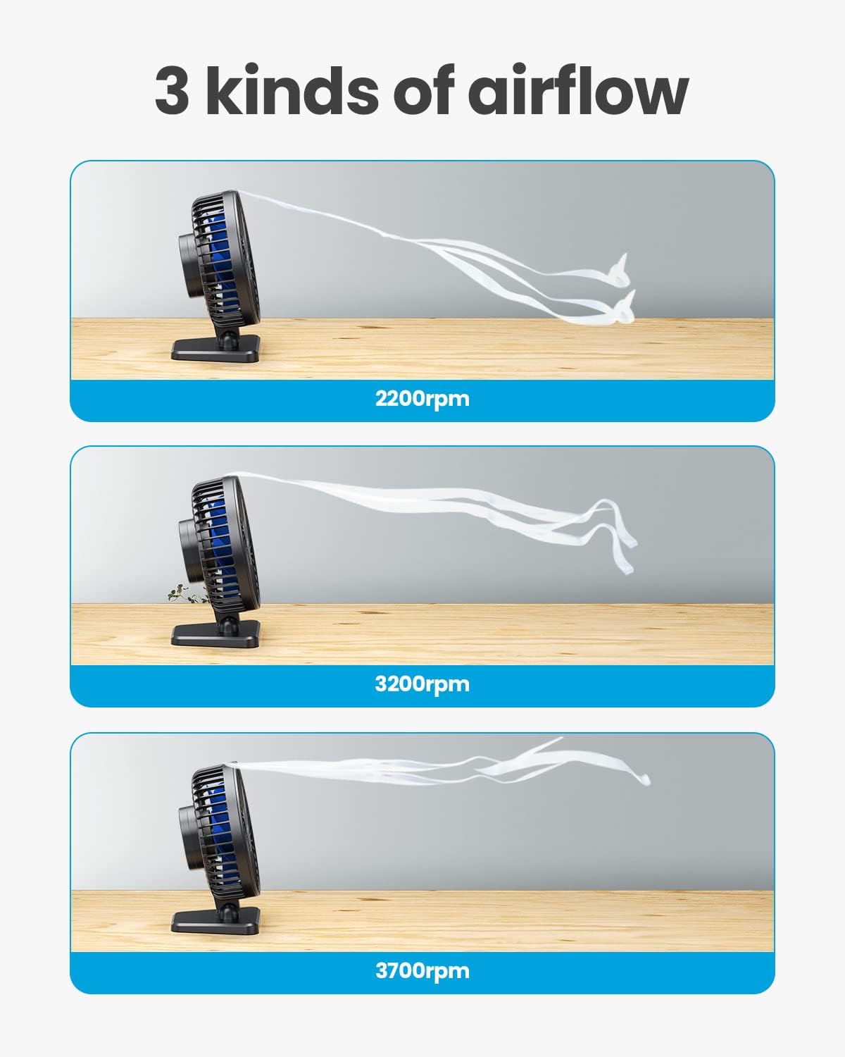 USB Desk Fan - view 3