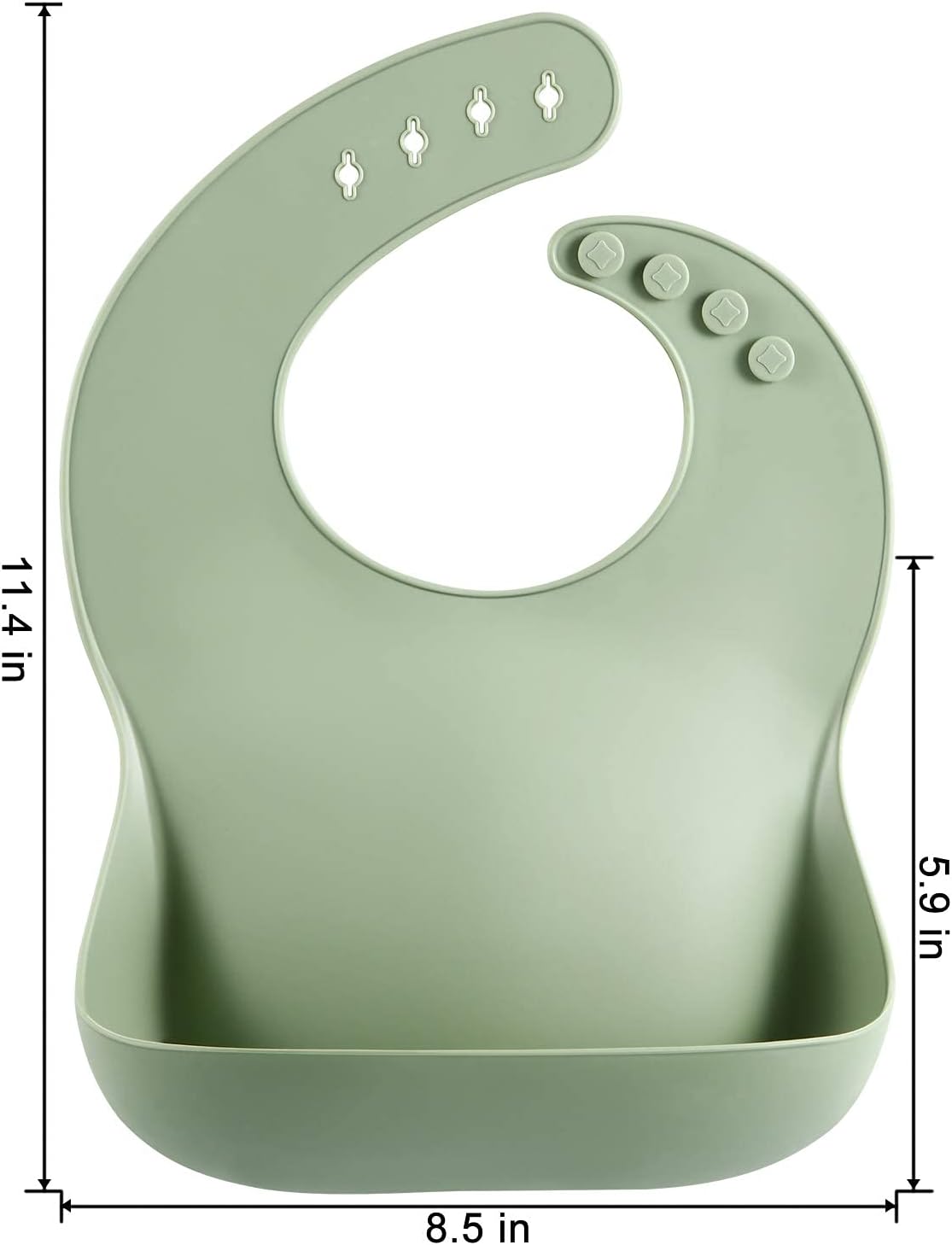 Silicone Baby Bib - view 3