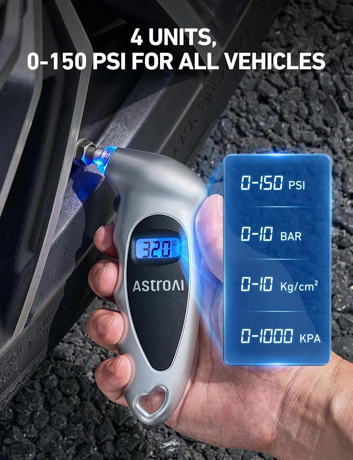 Tire Pressure Gauge - view 3