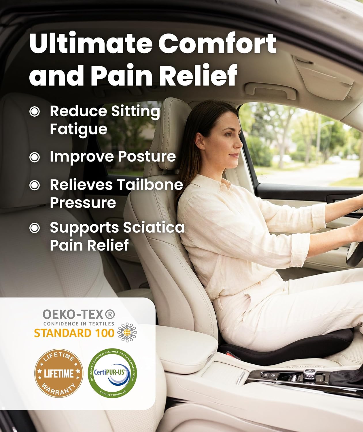 Car Seat Cushion - view 2