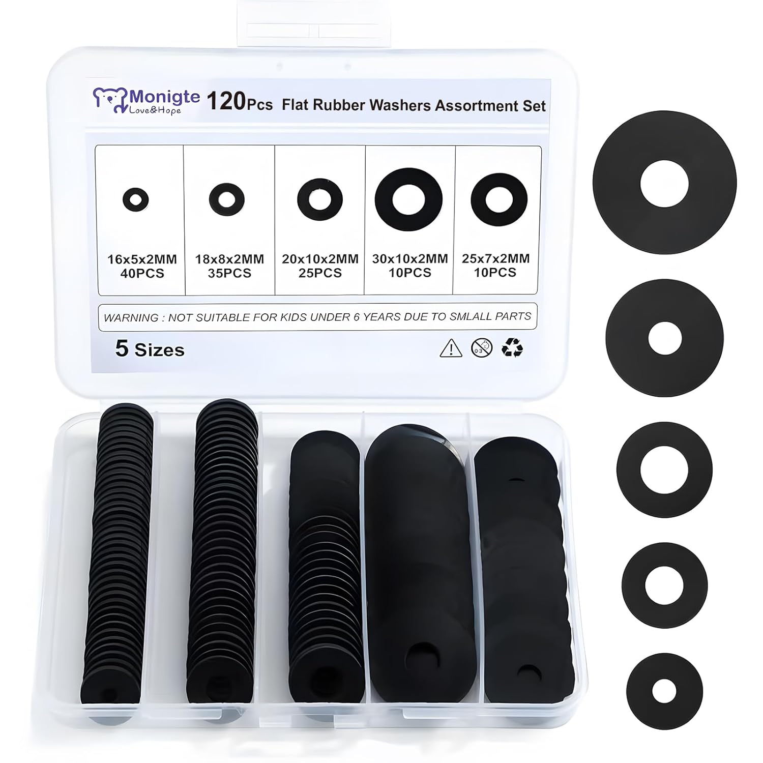 Rubber Washer Kit - view 1
