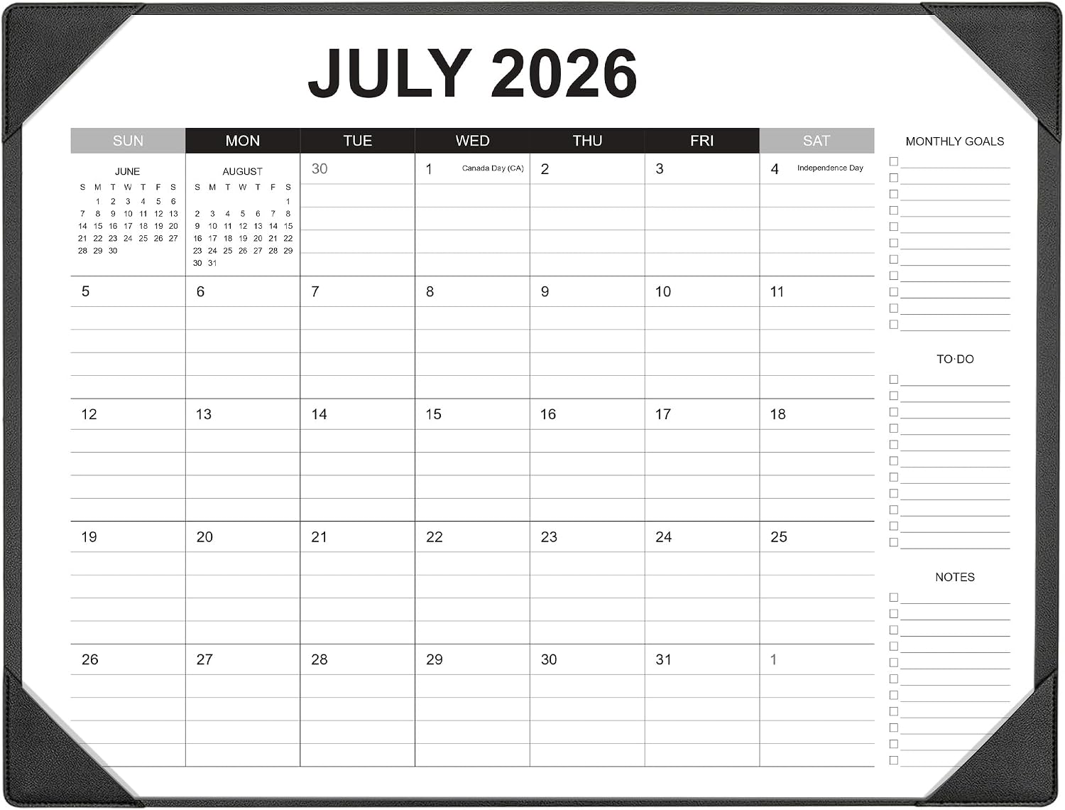 Desk Calendar Planner - view 1