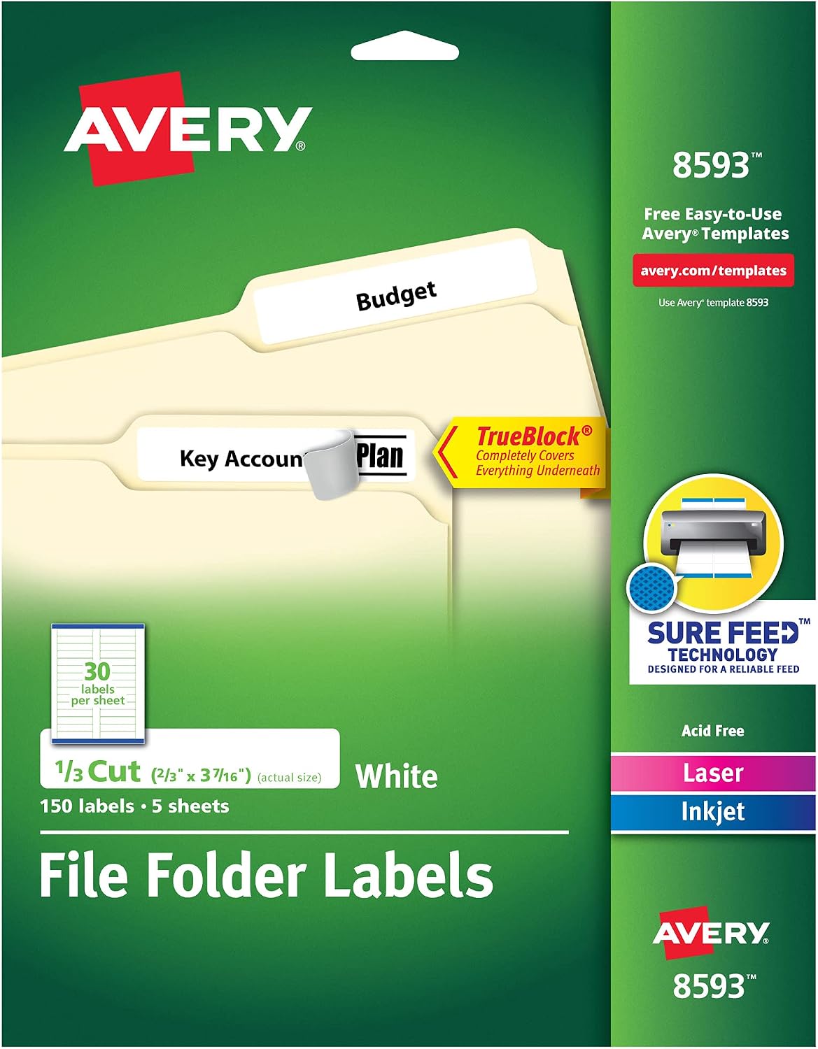 File Folder Label Set - view 1