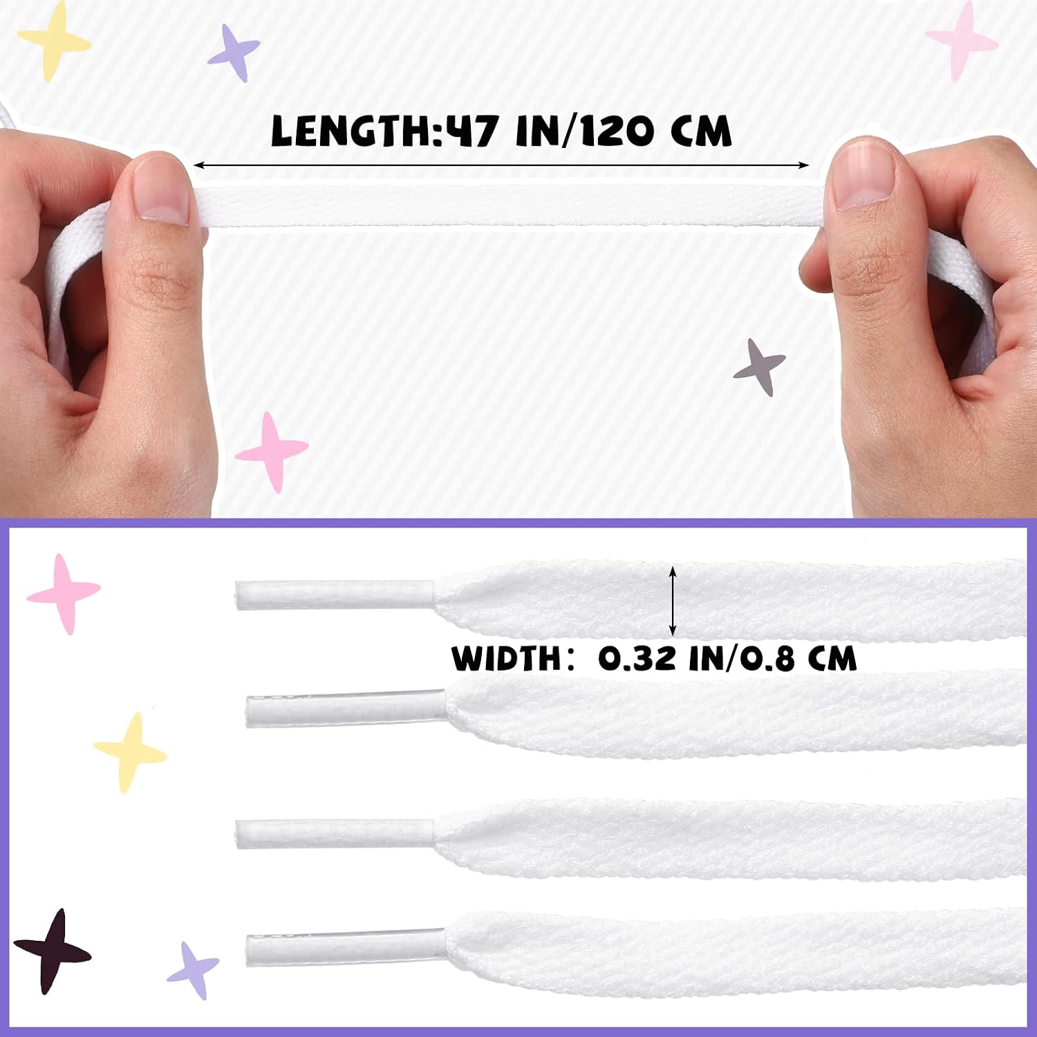 Flat Shoelace Multipack - view 2