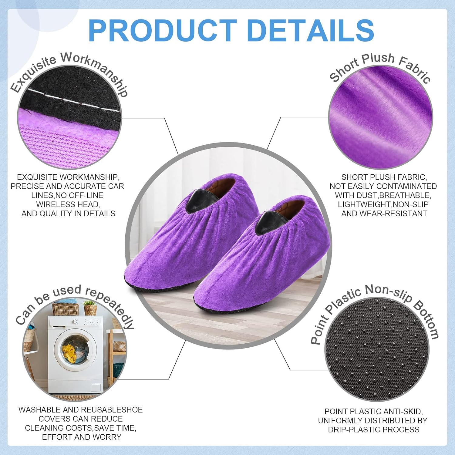 Washable Shoe Covers - view 3