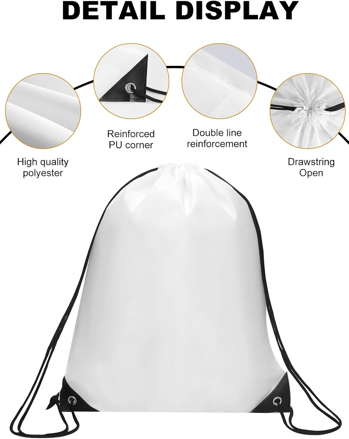 Drawstring Event Bags - view 3