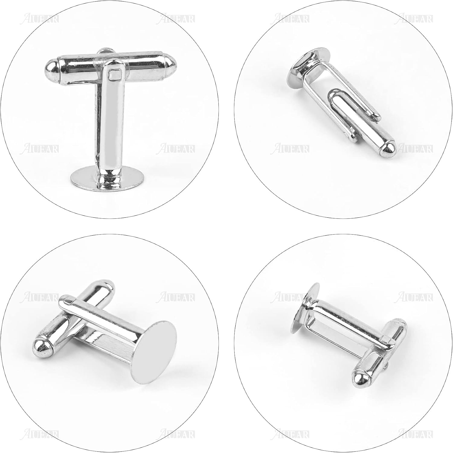 Round Cufflink Blanks - view 3