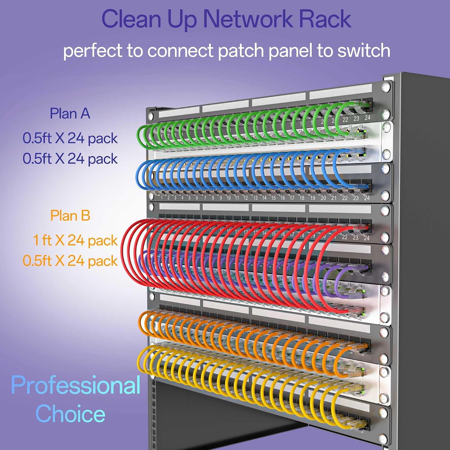 Network Patch Cable Packs - view 3