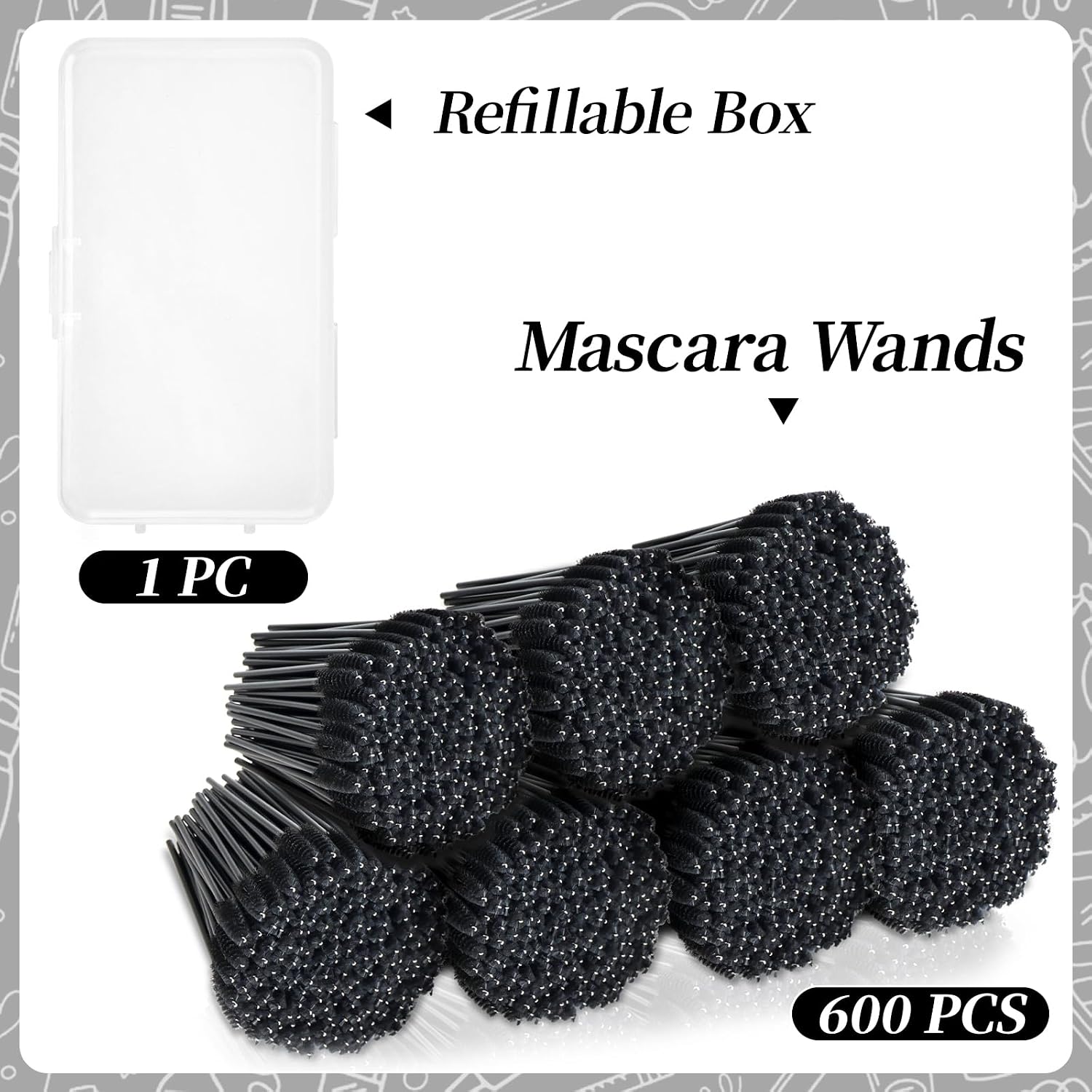 Disposable Mascara Wands - view 2