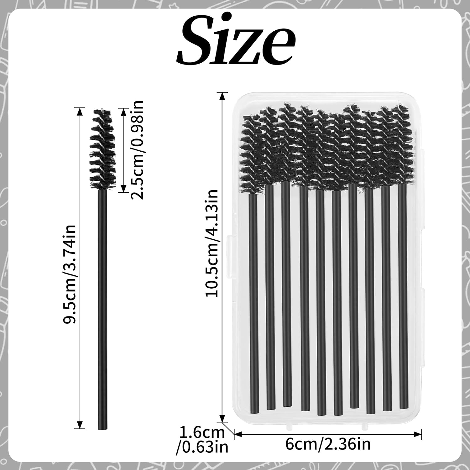 Disposable Mascara Wands - view 3