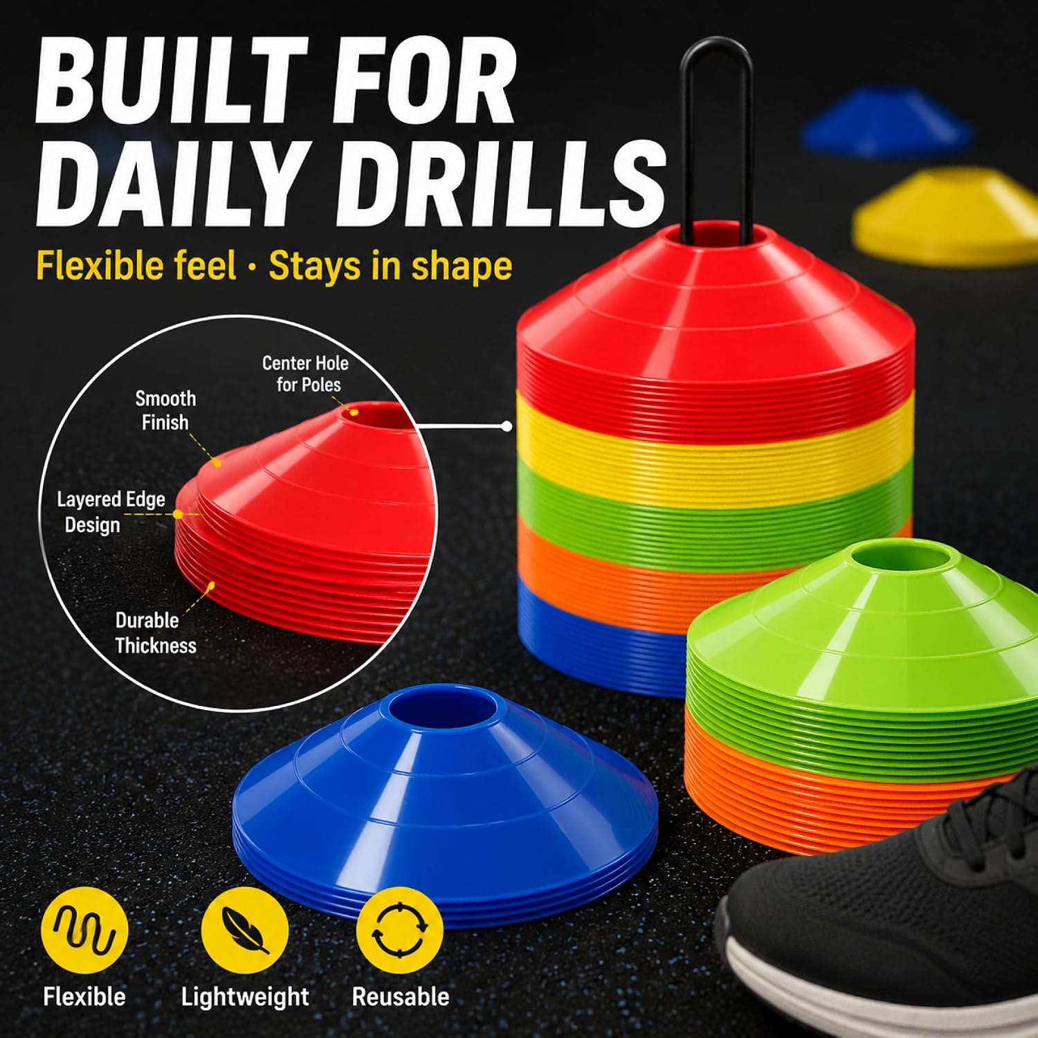 Training Marker Cones - view 3