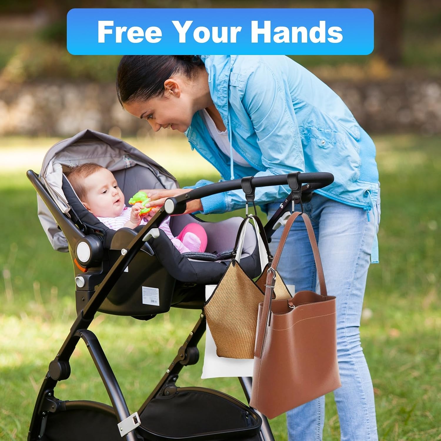 Stroller Bag Hooks - view 2
