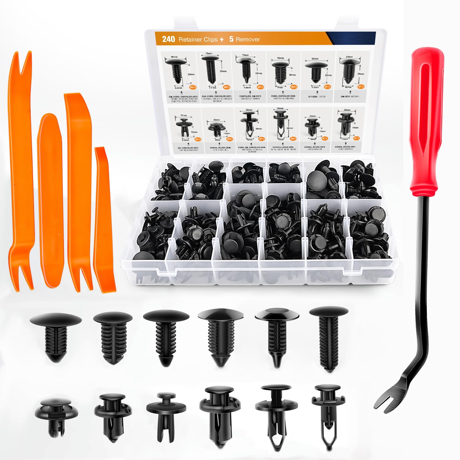 Automotive Trim Clip Assortments - view 1